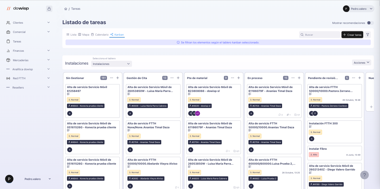 Vista Kanban